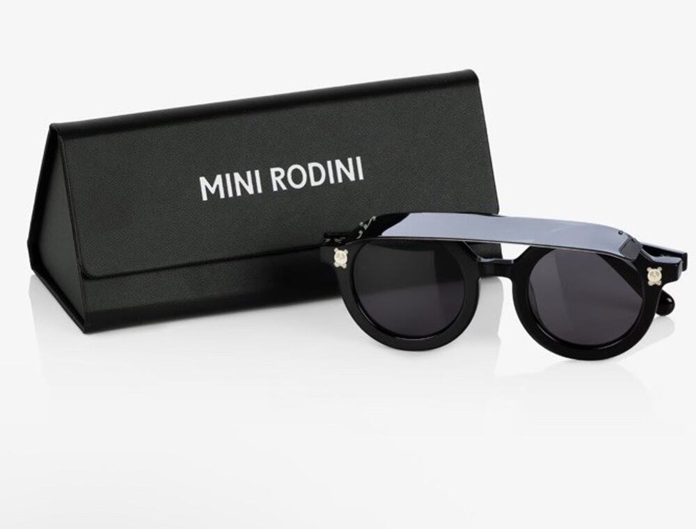 Mini Rodini Visor Sunglasses Kids Age 3-7 Black NIB NEW